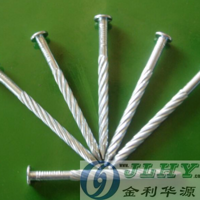 电镀螺纹环纹钉