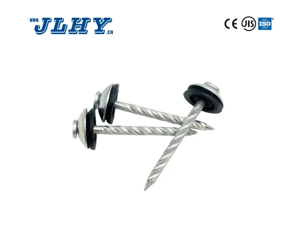Roofing Nail with Rubber Washer