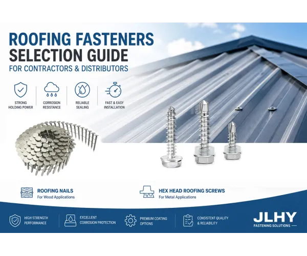Roofing Fasteners Selection Guide for Contractors & Distributors